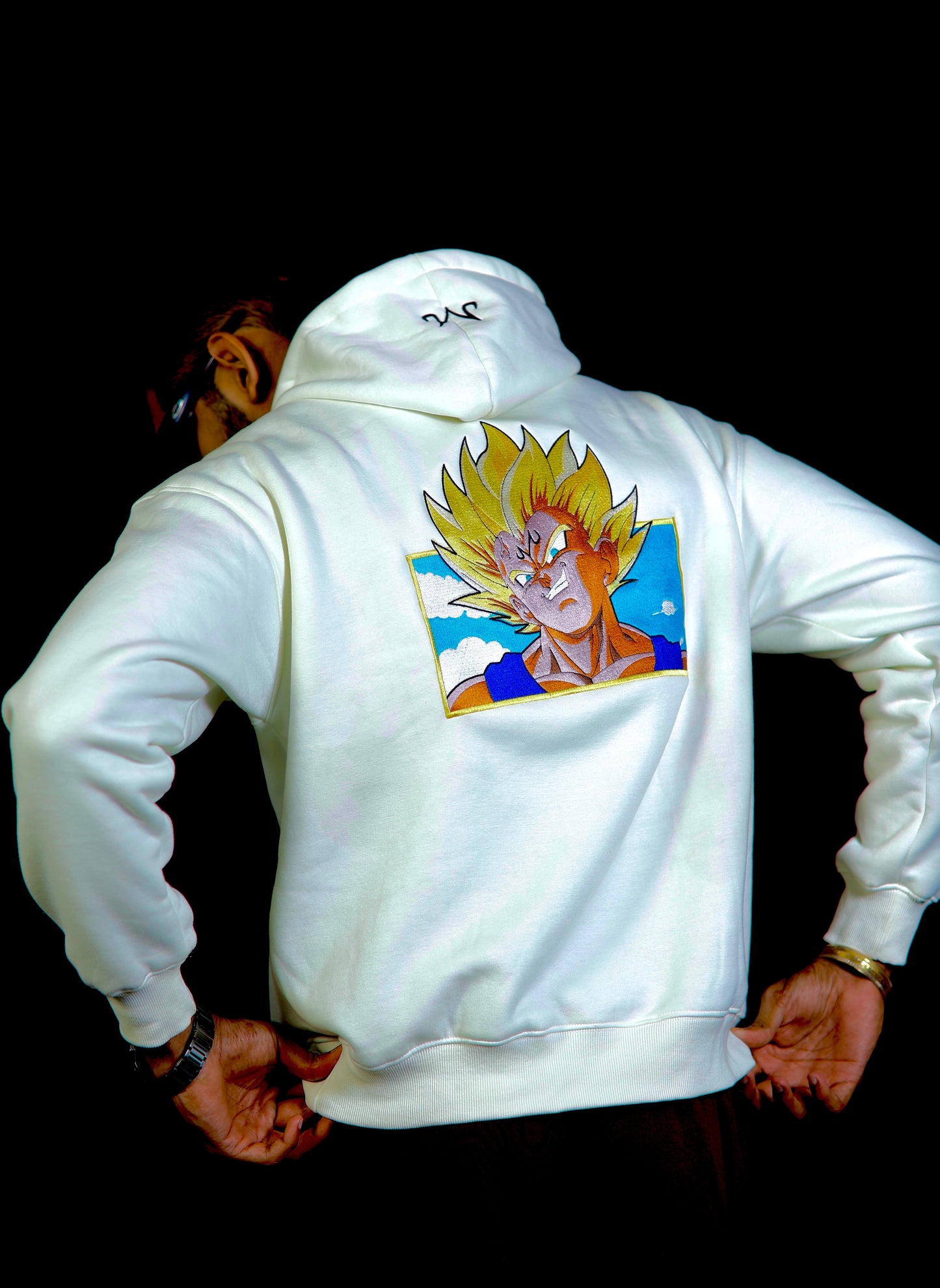 Majin Vegeta - Off White Hoodie